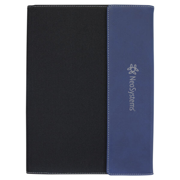   - Leatherette Canvas Portfolio with Notepad Thumbnail