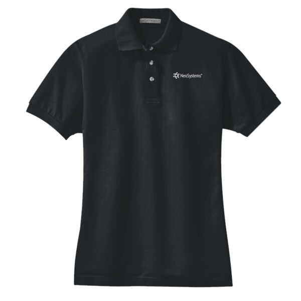   - Ladies Heavyweight Cotton Pique Polo Thumbnail